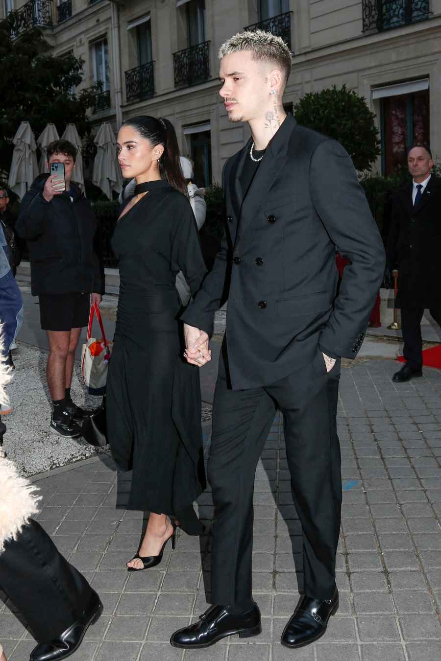 Beckham Family Spotted During Paris Fashion Week Amid Brooklyn Drama Slide 8