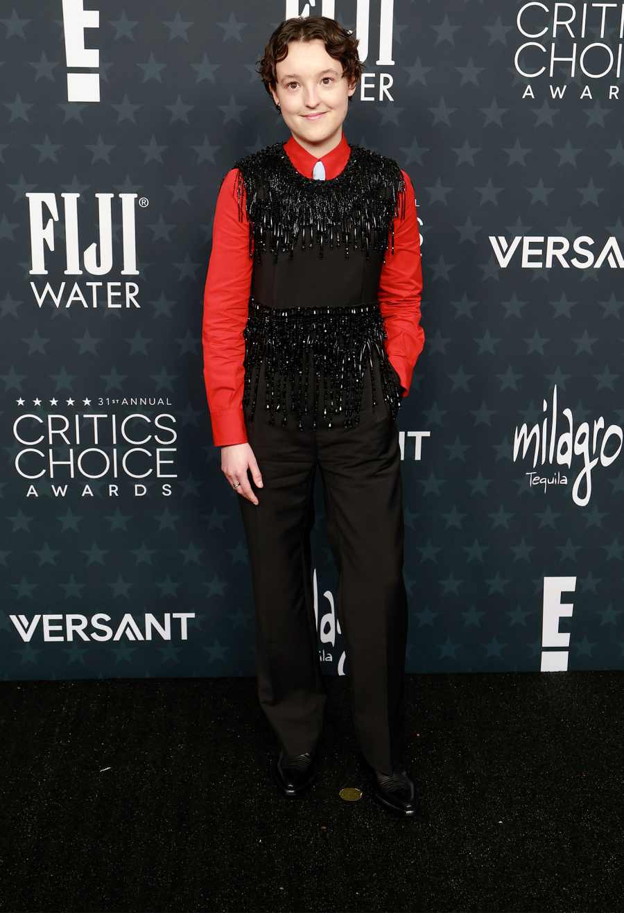 Bella Ramsey Red Carpet Arrival 2026 Critics Choice Awards