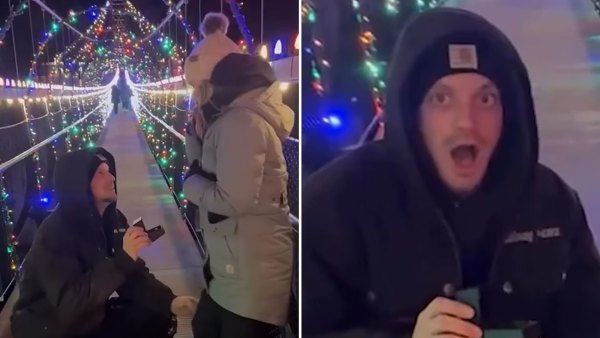 Boyfriend Drops Engagement Ring 118 Feet From Suspension Bridge During Proposal