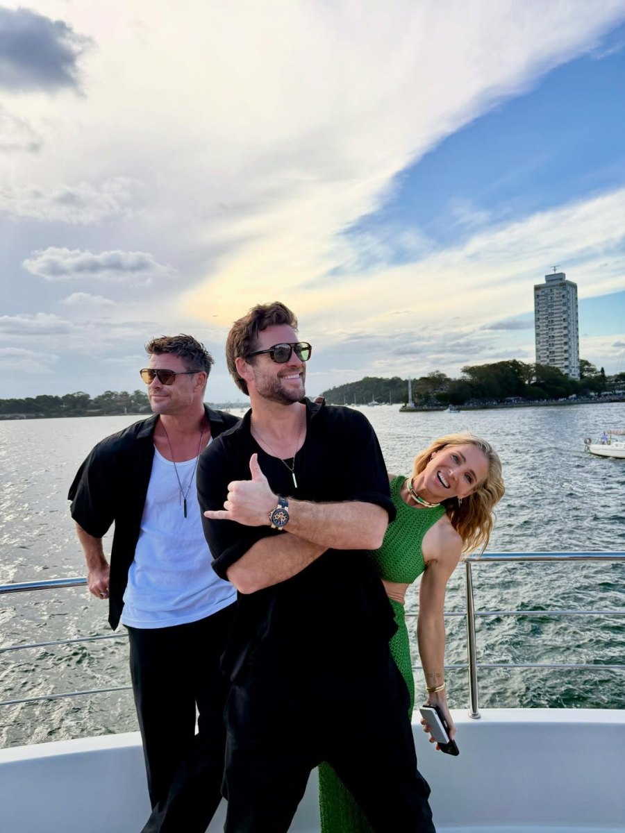 Chris Hemsworth IG How Stars Rang in 2026