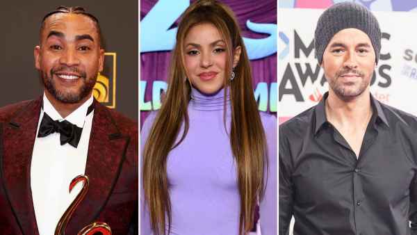 Don Omar, Shakira y Enrique Iglesias.