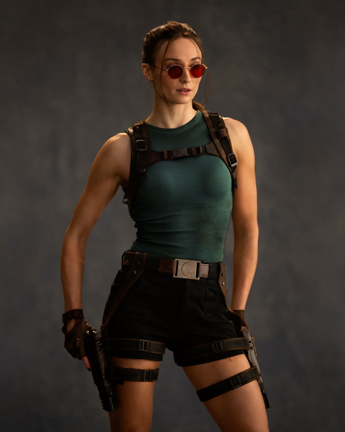 Feature Sophie Turner Transforms Into Lara Croft for Her New Tomb Raider Series