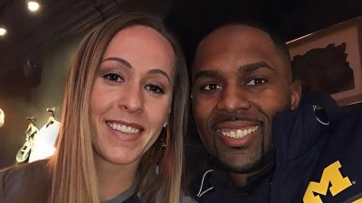 Former Michigan Football Coach Sherrone Moore Supported by His Wife During Court Hearing