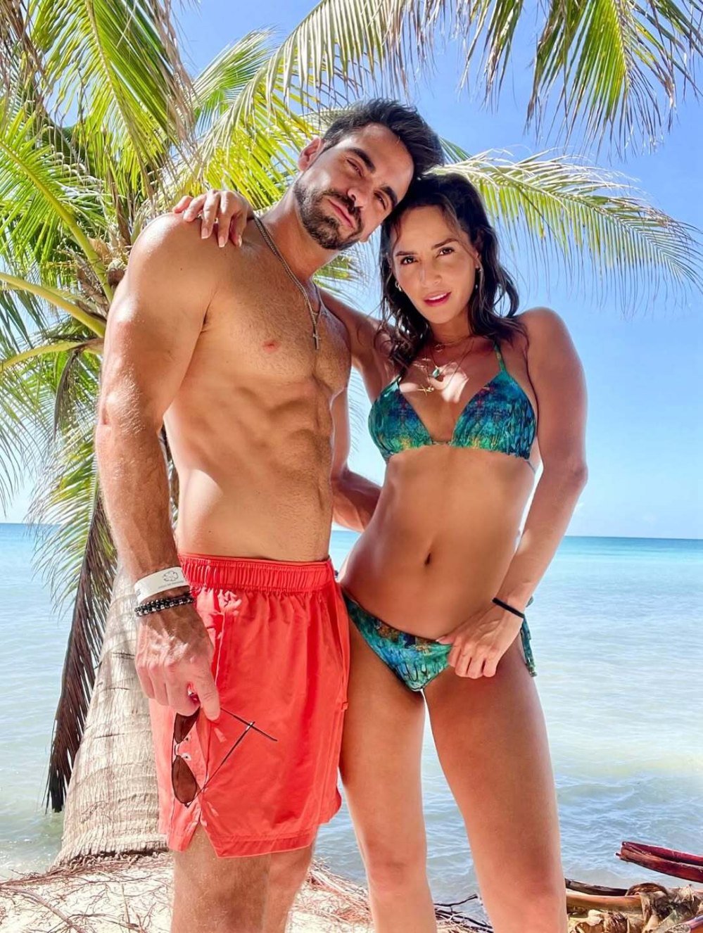 Frederik Oldenburb y Carmen Villalobos.