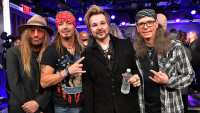 C.C. DeVille, Bret Michaels, Rikki Rockett and Bobby Dall