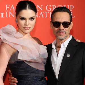 Nadia Ferreira y Marc Anthony.