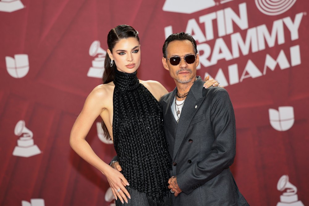 Nadia Ferreira y Marc Anthony.