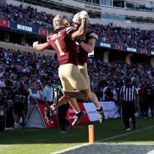 GettyImages-2254405146 Parachutist at Armed Forces Bowl Gets Caught On Wire In Scary Pregame Moment