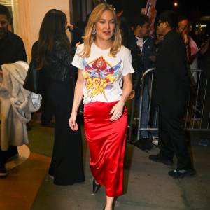 Kate Hudson is seen on January 10, 2026 in Los Angeles, California.