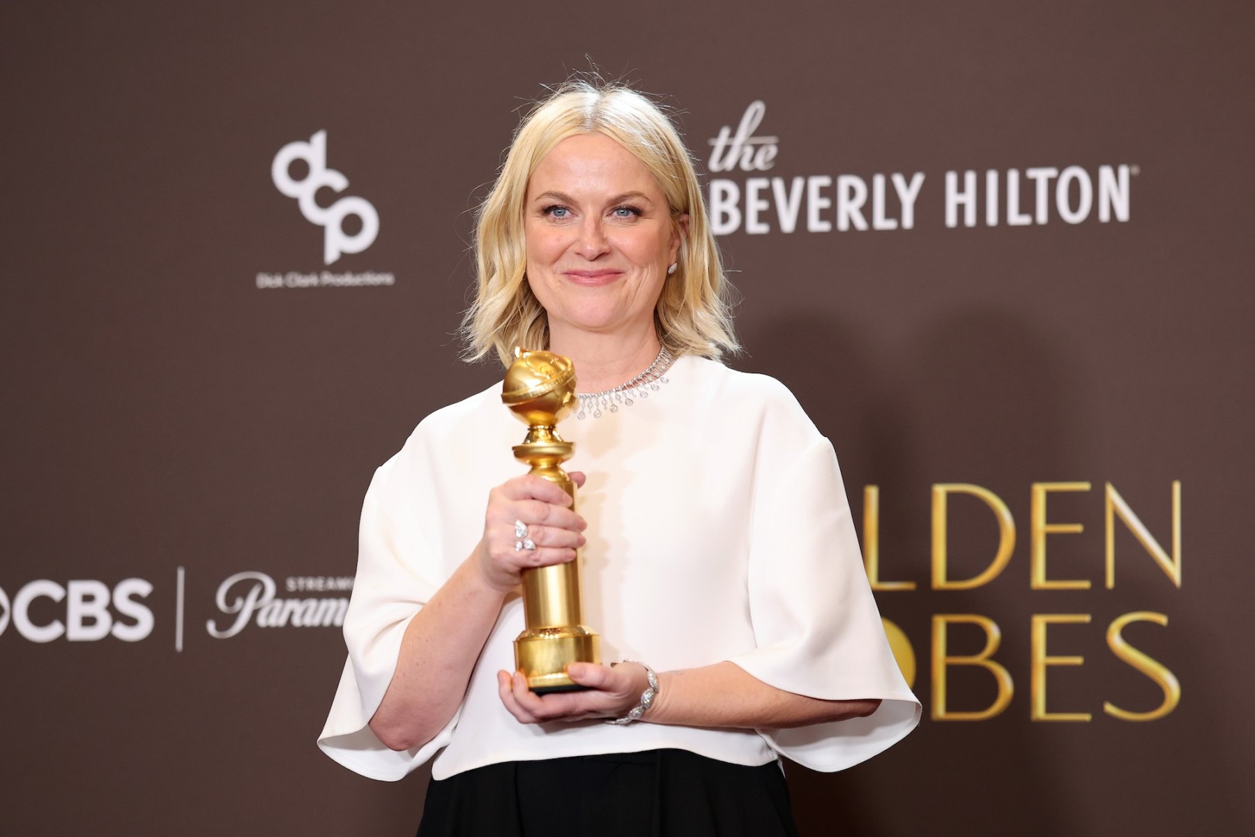 Amy Poehler's Good Hang Wins Best Podcast Award at 2026 Golden Globes
