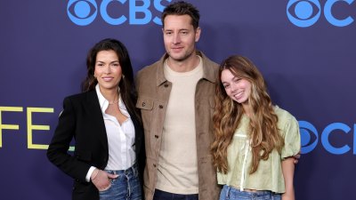 Sofia Hartley, Justin Hartley and Isabella Hartley