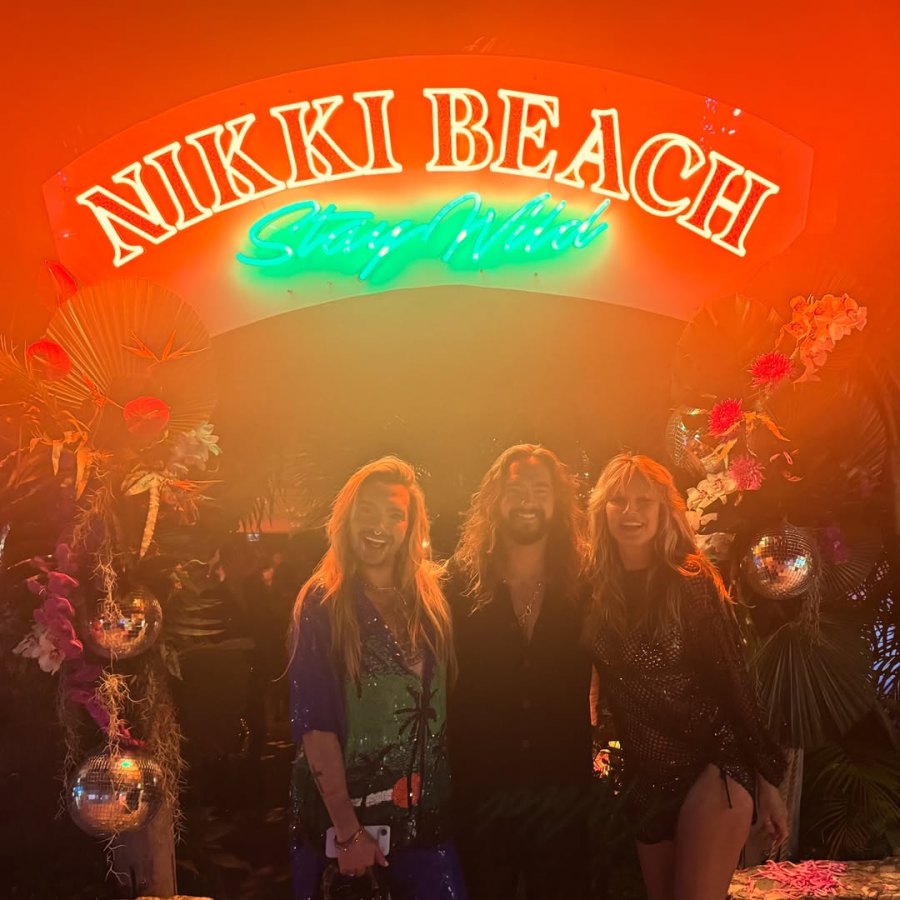 Heidi Klum Stars Celebrating NYE