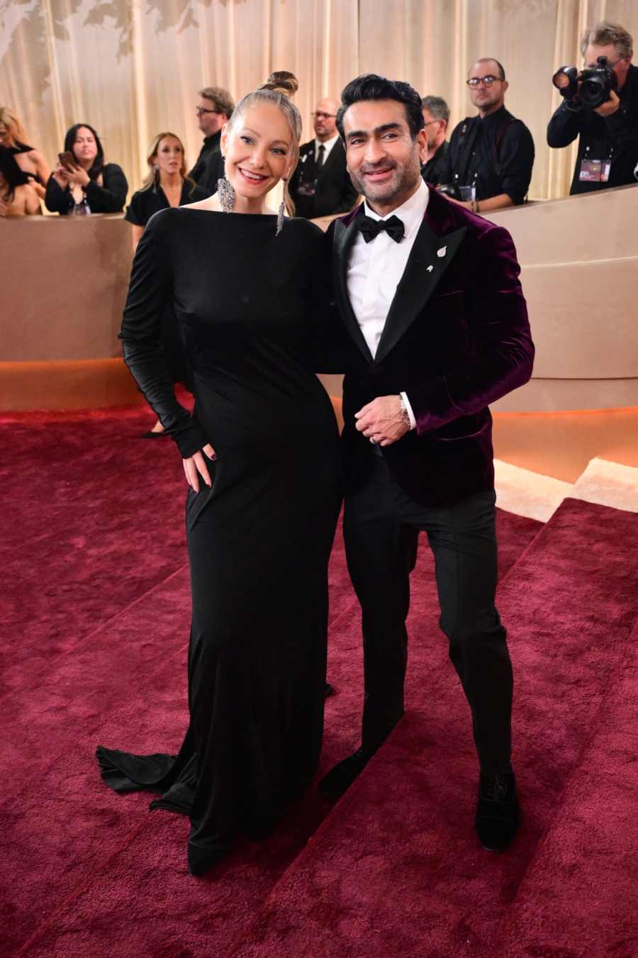 Hottest Celebrity Couples at 2026 Golden Globes Emily Gordon and Kumail Nanjiani