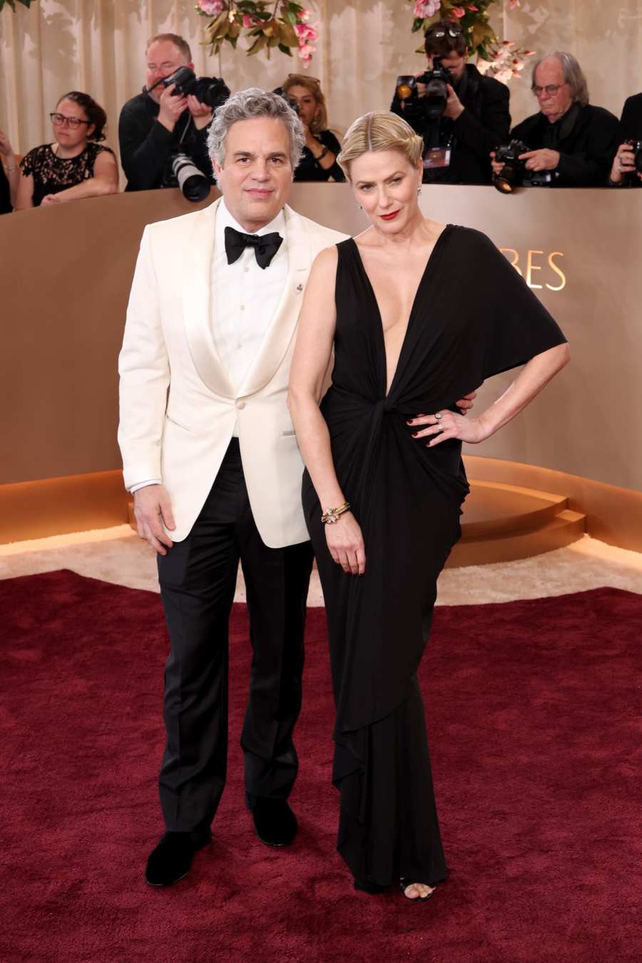 Hottest Celebrity Couples at 2026 Golden Globes Mark Ruffalo and Sunrise Coigney