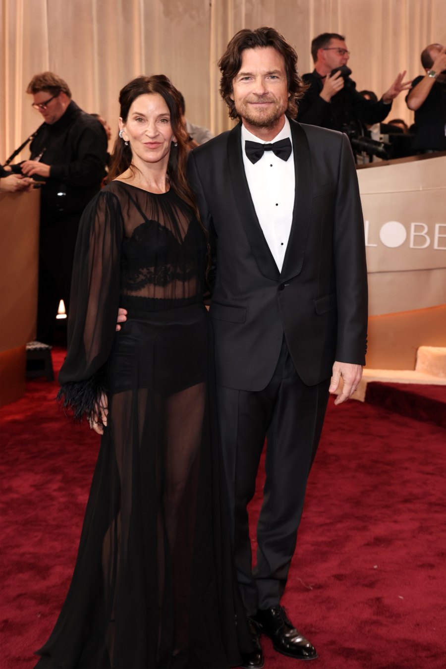 Hottest Couples at 2025 Golden Globe Awards Amanda Anka and Jason Bateman