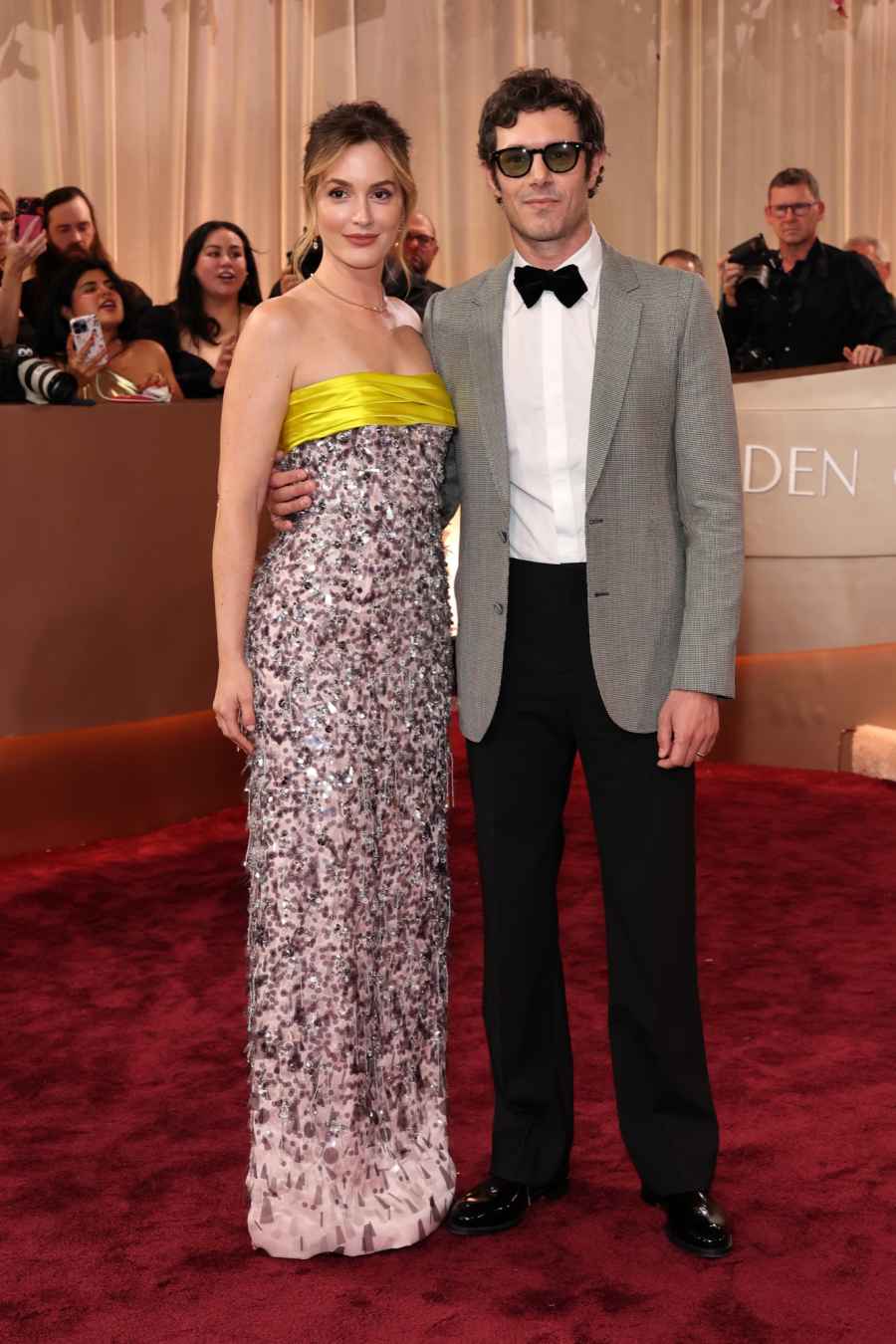 Hottest Couples at 2026 Golden Globe Awards Leighton Meester Adam Brody