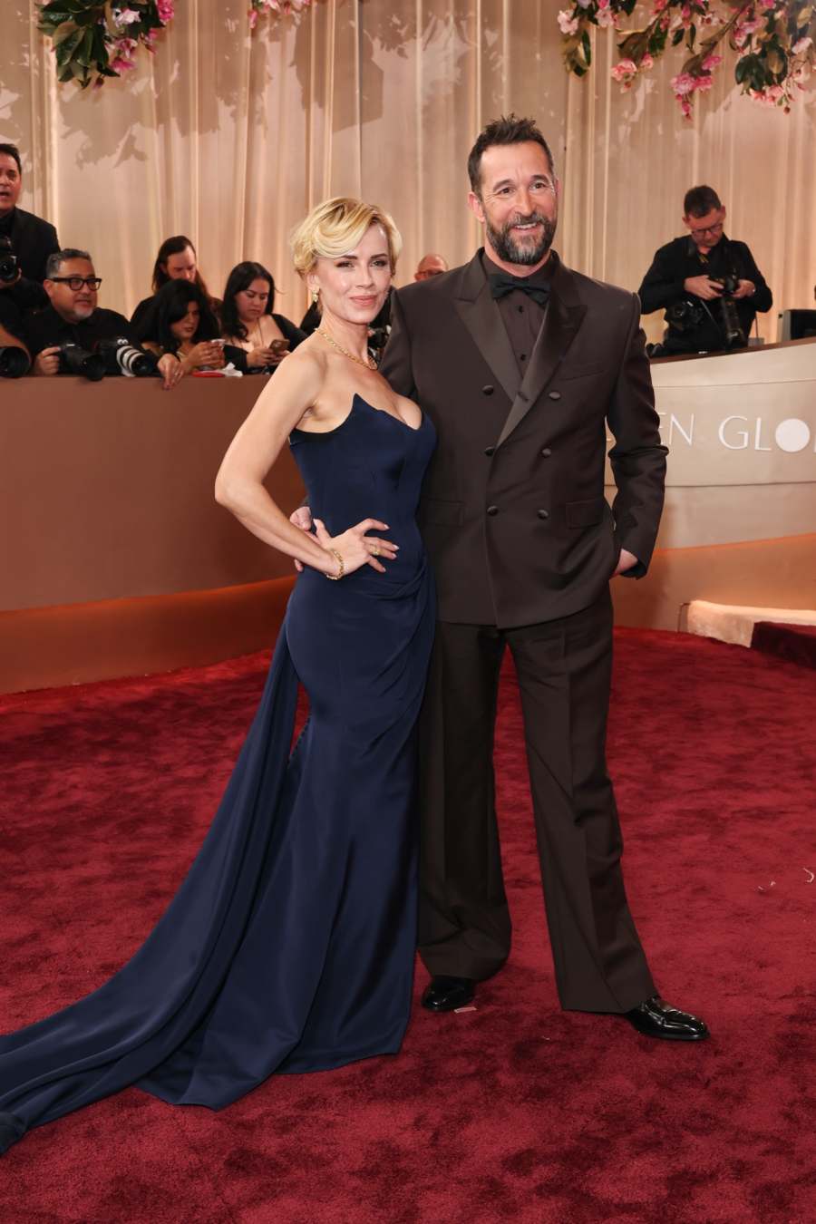 Hottest Couples at 2026 Golden Globe Awards Sara Wells Noah Wyle