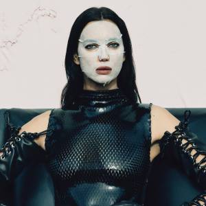 Irina Shayk Gets Naked Wearing Only a Leather Cape and Rocks a Studded Thong Bikini in Edgy V Magazine Shoot