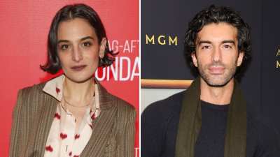 Jenny Slate Slams It Ends With Us Costar Justin Baldoni as a Clown in Texts GettyImages-2251049040 GettyImages-1853513318