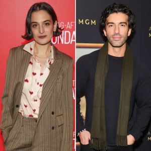 Jenny Slate Slams It Ends With Us Costar Justin Baldoni as a Clown in Texts GettyImages-2251049040 GettyImages-1853513318