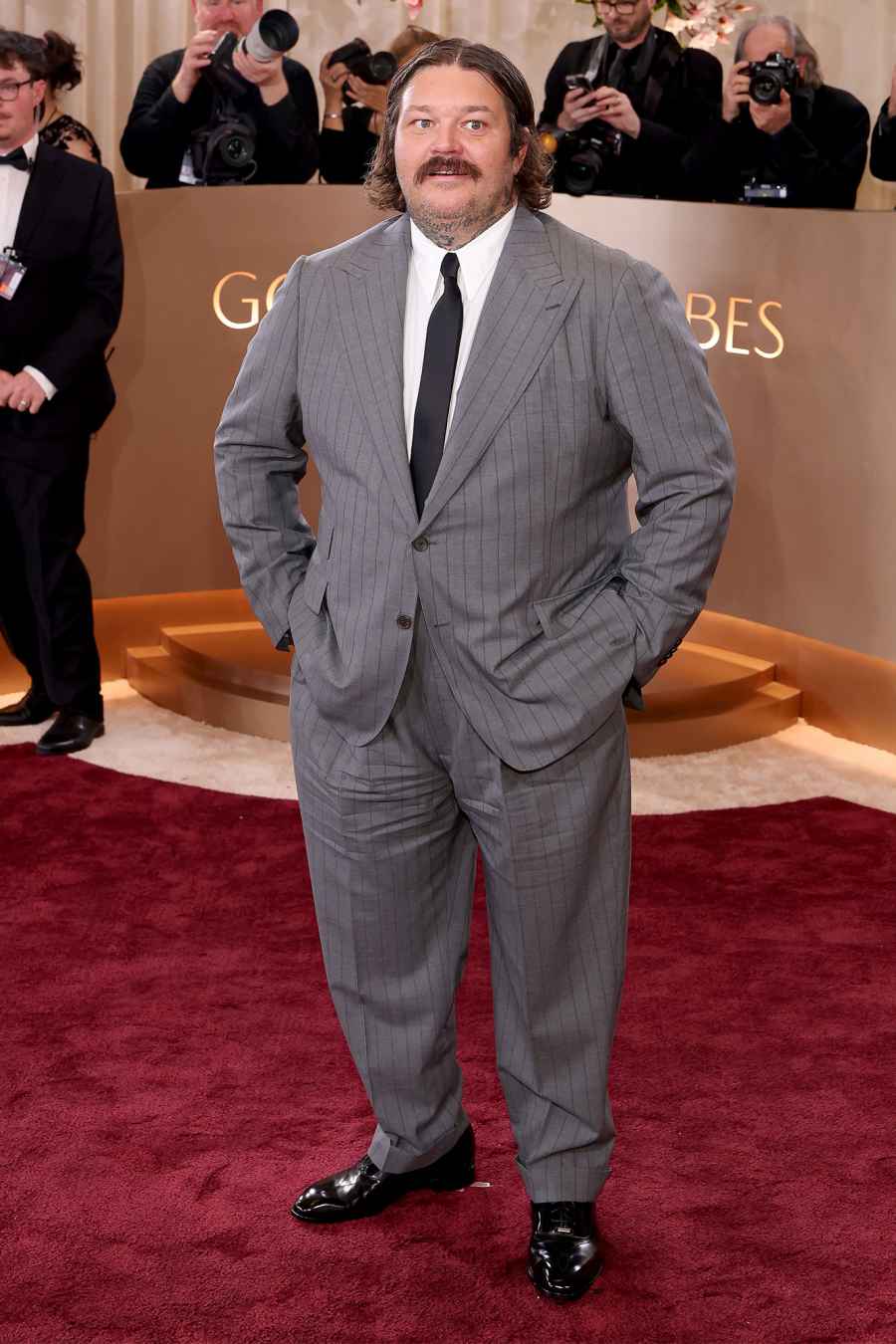 Matty Matheson Red Carpet Arrival Golden Globes 2026