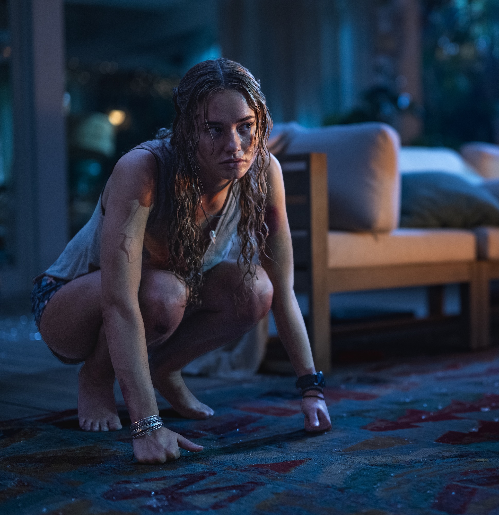 Johnny Sequoyah as “Lucy" in Primate from Paramount Pictures.