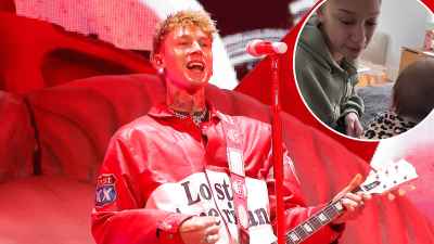 Promo MGK Tour Recap Features Rare Moment With 2 Daughters