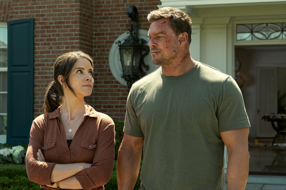 Sonya Cassidy AND Alan Ritchson Reacher Season 3