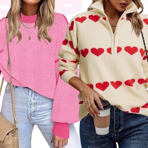 Valentine's Day Sweaters