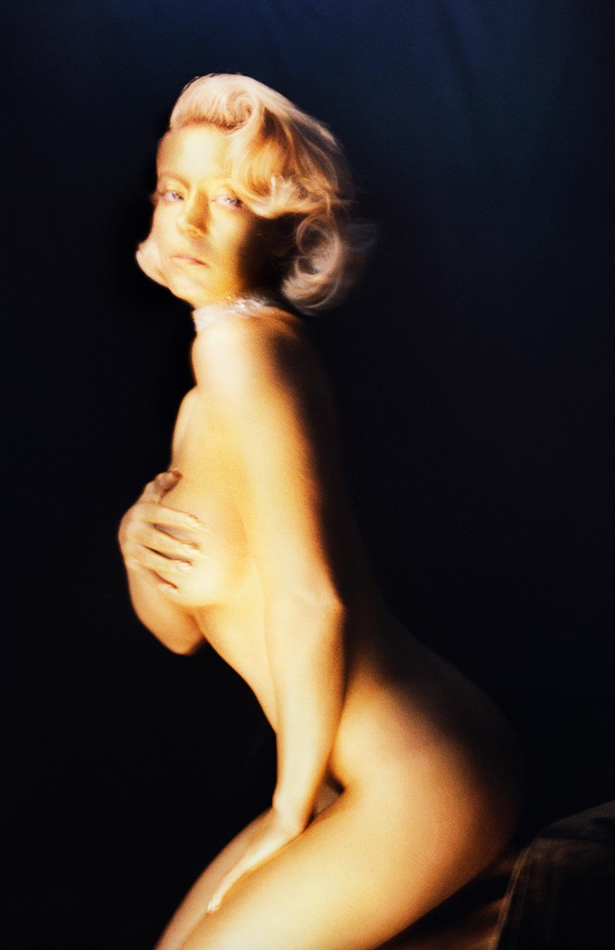 Sydney Sweeney Poses Naked While Covered in Gold Body Paint 0126 bp 13 14