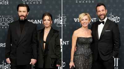 Tom Pelphrey and Kaley Cuoco Sara Wells and Noah Wyle Hottest Couples at the Critics Choice Awards 2026