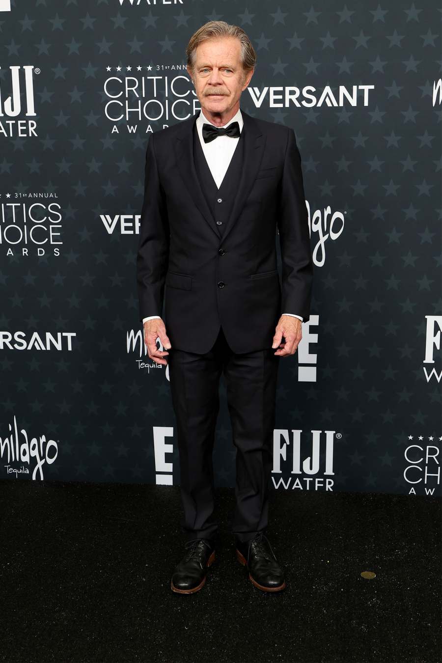 William H Macy Red Carpet Arrival 2026 Critics Choice Awards