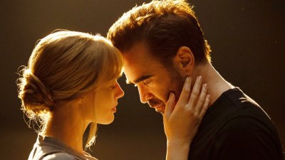 Margot Robbie and Colin Farrell in A Big Bold Beautiful Journey