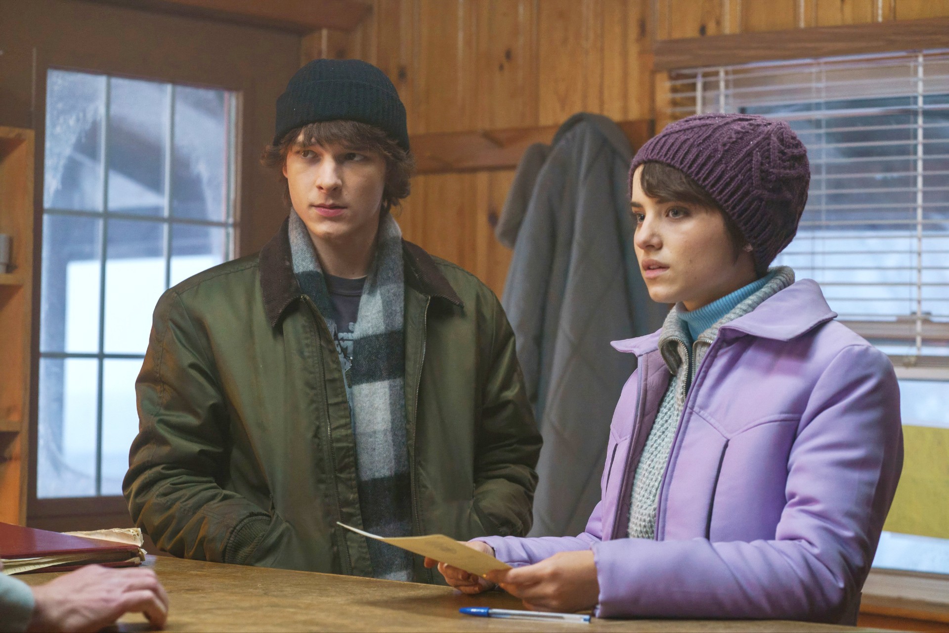 Mason Thames and Madeleine McGraw in Black Phone 2