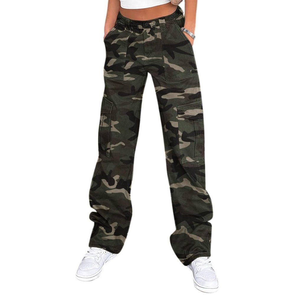 Lepunuo High Waisted Cargo Pants