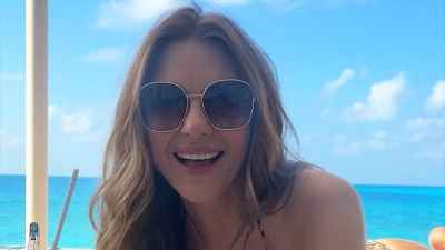 Elizabeth Hurley Stuns in String Bikini and Shares Steamy Bath Pics