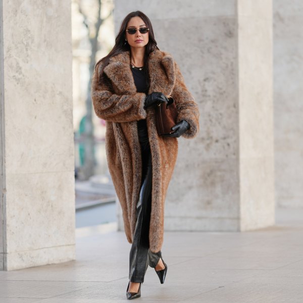 Faux Fur Coat