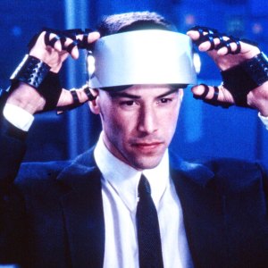 Keanu Reeves in Johnny Mnemonic