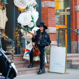 ASPEN, CO - DECEMBER 22: Kyle Richards is seen on December 22, 2025 in Aspen, Colorado. (Photo by BG041/Bauer-Griffin/GC Images)