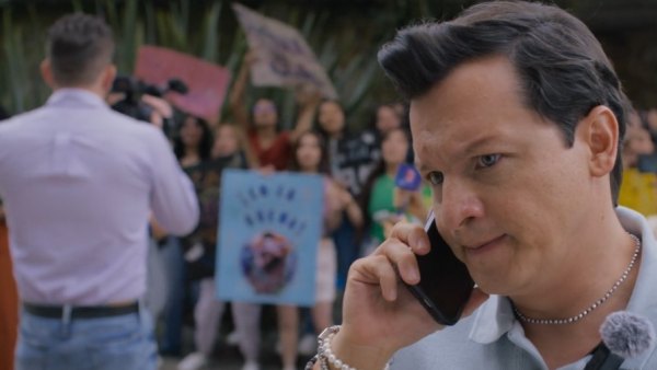 El actor colombiano Biassini Segura interpreta al streamer "Marinilla" en 'La Reina del Flow 3'.