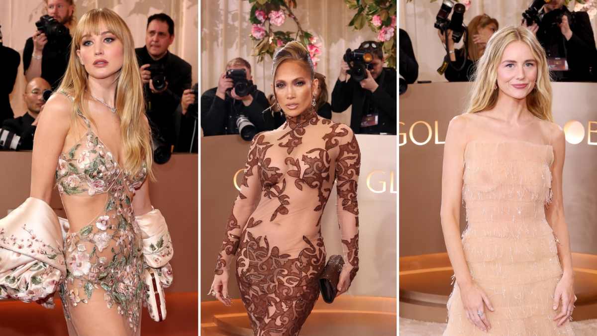 Hottest Naked Dresses at the 2026 Golden Globes: Jennifer Lopez and More | Us Weekly Hottest Naked Dresses at the 2026 Golden Globes: Jennifer Lopez and More | Us Weekly