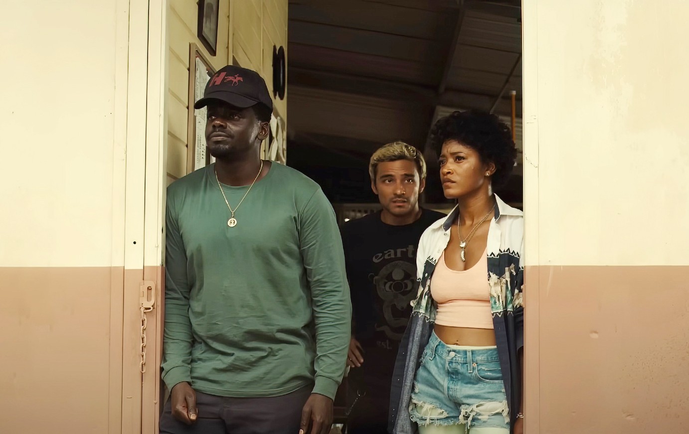 Daniel Kaluuya, Brandon Perea and Keke Palmer in Nope