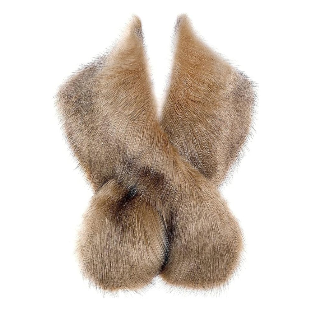 Babeyond Faux Fur Shawl Wrap