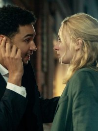 Archie Madekwe and Sophie Turner in Steal