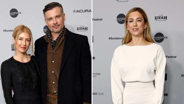 Tom Welling's Wife Reacts to Iliza Shlesinger Saying Her Movie Smooch Was Like 'Kissing a Honey-Baked Ham'