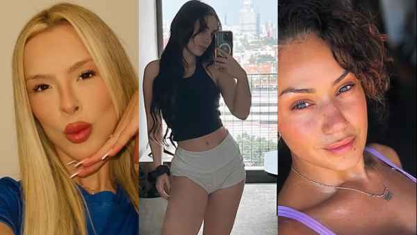 Marcela Soares, Nikkole Teja y Pearl González.