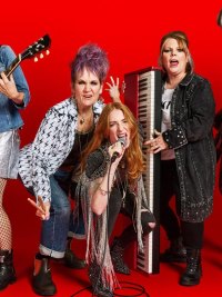 The cast of Riot Women
