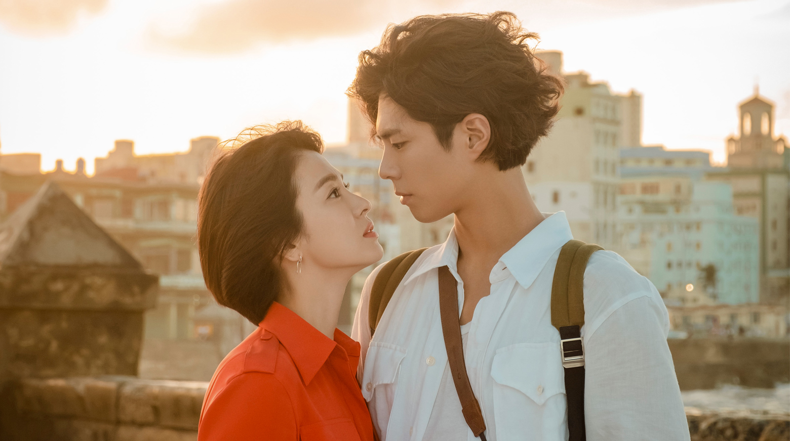 Song Hye-kyo and Park Bo-gum in Encounter