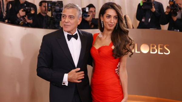 George Clooney and Amal Clooney at the 83rd Annual Golden Globes held at The Beverly Hilton on January 11, 2026 in Beverly Hills, California. (Photo by Jesse Grant/2026GG/Penske Media via Getty Images)