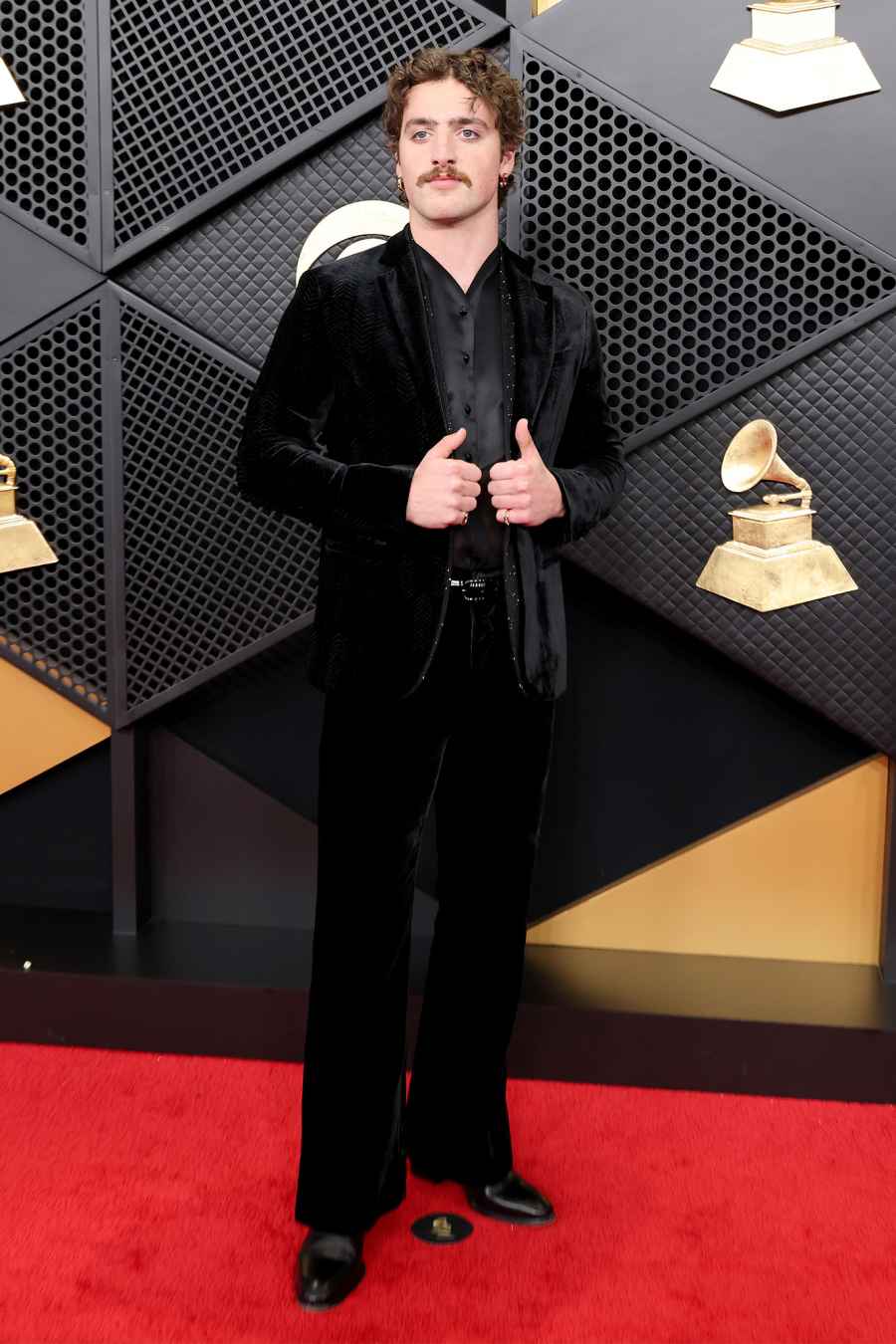 Benson Boone Red Carpet Arrival 2026 Grammy Awards